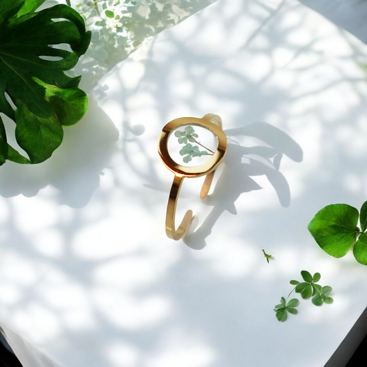 Ring GeoS - Dille - Mint - Goud