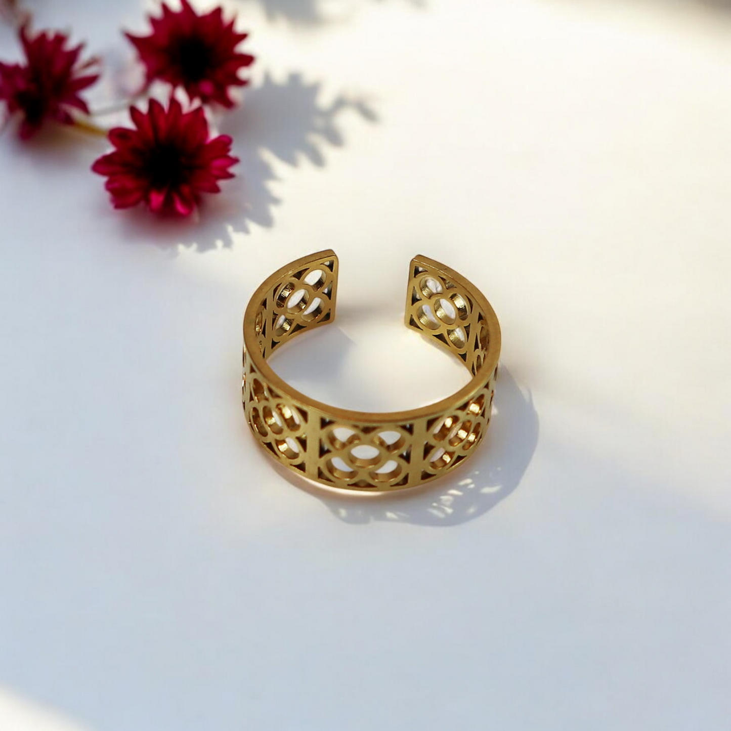 Drupt Ring Bloom Goud