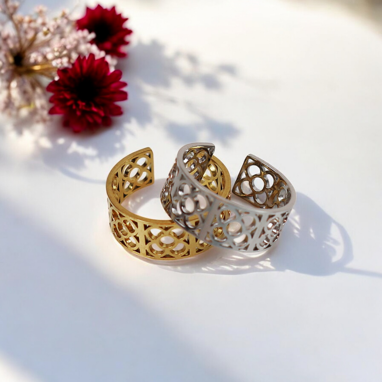 Drupt Ring Bloom Goud